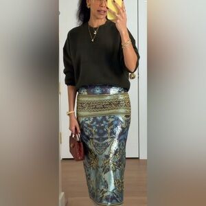 Zara sequin skirt